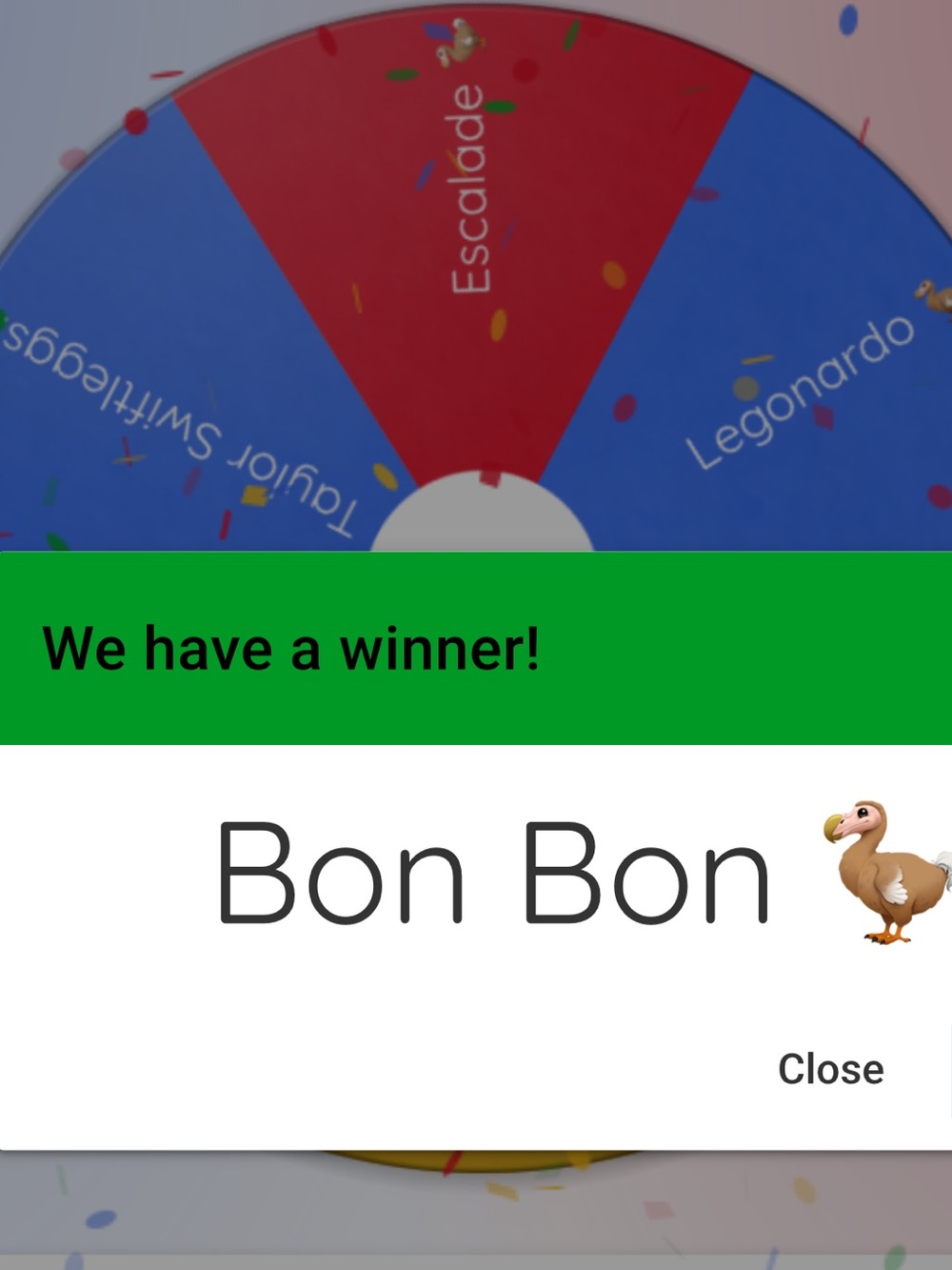 🦤 Bon-Bon bounces in with a Win . @bargaintwins Pick is this like 3x in a row - Picture 17 of 17
